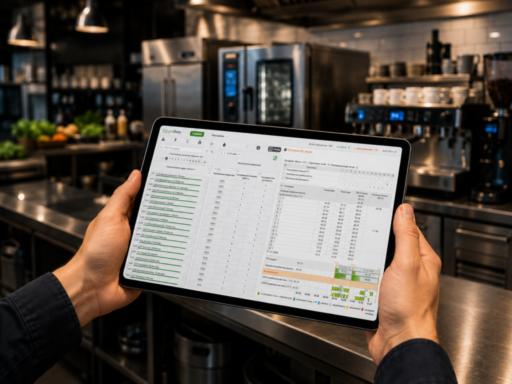 Автоматизация технологической инфраструктуры в HoReCa